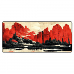 Hiirematt Sharkoon SGP30 XXL D3, 90 cm x 40 cm x 0.25 cm, must v./punane v.