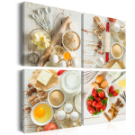 Reproduktsioon Artgeist Sweet Kitchen KR33, 90 cm x 90 cm