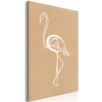 Reproduktsioon Artgeist White Flamingo, g-a-0186-b-a, 20 cm x 30 cm