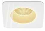 S&uuml;vistatav v&auml;lisvalgusti SLV Patta-F, 11W, LED, IP65, valge v., 8.3 cm x 6.2 cm