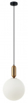 Valgusti rippuv Italux Aldeva PND-02340-1L-BRO, E27, 1 x 40 W, valge v.
