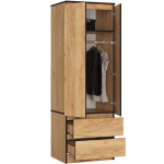 Riidekapp Akord Furniture Factory Star, tamm v., 51 cm x 60 cm x 180 cm