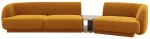 Mooduldiivan Micadoni Miley Blu 68, kollane v., parem, 300 x 118 cm x 70 cm