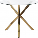 S&ouml;&ouml;gilaud Beliani Savoni, l&auml;bipaistev v./kuldne v., 90 cm x 90 cm x 76 cm