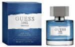 Tualettvesi Guess 1981 Indigo, 30 ml