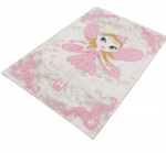 Vaip sise Conceptum Hypnose W1018, kreemjasvalge/roosa/beež, 100 cm x 60 cm