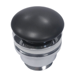 Klapp Masterjero, 10 cm x 7.5 cm x 7.5 cm, keraamiline, must v.