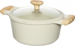 Kastrul Resto 93803, 24 cm, 4.2 l, kreemjasvalge