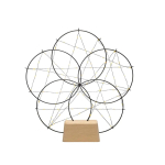 J&otilde;uludekoratsioon LED-valgustusega, 44 cm, 40 cm, warm white v.