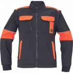 T&ouml;&ouml;jope meeste Cerva Max Vivo, must/oranž, 46 suurus