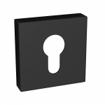 Ukse lukuaugu kate Kuchinox LK1_902A, must, 5 cm x 5 cm