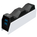 Laadimisalus White Shark PS4-0417 Ringside, valge v./must v.