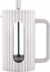 Kohvikann French Press Klausberg KB-7748, 0.6 l, valge v.