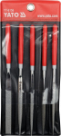 Viilide komplekt Yato YT-6156, pool&uuml;mar, 180 mm, metall, 5 tk