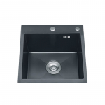 K&ouml;&ouml;givalamu Vento, roostevaba teras, 40 cm x 50 cm x 22 cm, grafiit v.