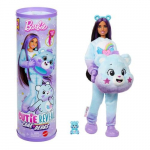 Nukk aksessuaaridega Mattel Barbie Cutie Reveal Care Bears Dream Bright Bear JFV61, 30 cm, violetne v.