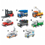 Konstruktor City Vehicle ZA5853, 103 tk, (v&auml;rv/disain valitakse juhuslikult)