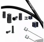 Piduritrosside komplekt Capgo MTB, roostevaba teras, must