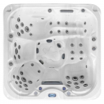 Vann, massaaži AMOG-1388, 210 cm x 210 cm x 80 cm, ruut, valge