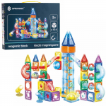 Magnetkonstruktor Springos KG0062, 134 tk, mitmev&auml;rviline