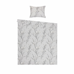 Voodipesukomplekt Domoletti Willow, hall v., 50 x 70 cm, 140 x 200 cm, 2 os.
