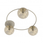 Valgusti lagi Emibig Sopra, E14, 3 x 10 W, merevaigu-kollane v.