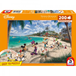 Pusle Schmidt Thomas Kinkade Studios Disney Mickey & Minnie In Florida, 29 cm x 43 cm, 200 tk, mitmev&auml;rviline