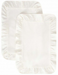 Lauamatt Homla Kalliope 244228, 48 cm x 35 cm, 2 tk, Valge v.