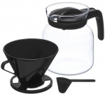 Kohvikann Vivalto 100045, 1.2 l, l&auml;bipaistev v./must v.