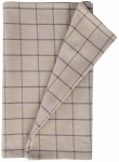 Piklik laudlina ristk&uuml;likukujuline Home4you Linen, beež v., 43 x 170 cm