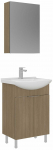 Vannitoa m&ouml;&ouml;bli komplekt Kalune Design Purus, tamm v., 50 cm x 55 cm x 83 cm