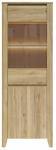 Vitriinkapp Sawira II, mauvella v., 42.5 cm x 71 cm x 200 cm