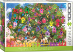 Pusle Eurographics Bird House Hotel 6000-6011, 67.6 cm x 48.9 cm, 1000 tk, mitmev&auml;rviline