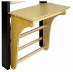 V&otilde;imlemisseina risttala Master Gymnastic Ladder Table, 700 mm, pruun v.