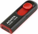 USB m&auml;lupulk Adata C008, must v./punane v., 32 GB