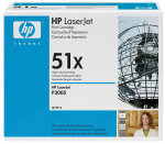 Toonerikassett HP LaserJet 51X Q7551X, must v.