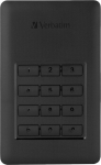 K&otilde;vaketas Verbatim Secure G1, HDD, 256 GB, must v.