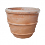 Lillepott Domoletti TP16-194, keraamiline, pruun/liivakarva pruun