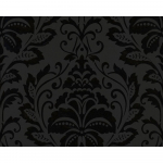 Tapeet Flock 3 255426, vin&uuml;&uuml;l, must v.