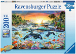 Pusle Ravensburger Orca Paradise, 200 tk