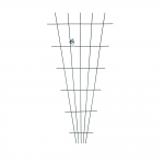 Taimetugi Garden Center GT-026, 150 cm x 75 cm, metall