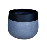 Lillepott Domoletti RP18-001_M, tsement, sinine v.