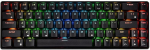 Juhtmevaba m&auml;nguklaviatuur Modecom Volcano Lanparty RGB Volcano Lanparty RGB Gateron Yellow, EN, must v.