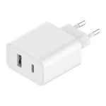 Adapter Xiaomi Mi, USB Type C/USB Type A, valge v., 33 W