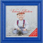 Fotoraam Victoria Collection Memory 368751, 10 cm x 10 cm, sinine
