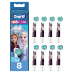Elektrilise hambaharja otsik Braun Kids Disney Frozen II, mitmev&auml;rviline, 8 tk