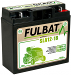 Muruniidukite lisatarvik Fulbat SLA12-18 F550633, 18000 mAh, 18.2 cm, must v.