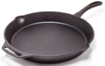 Praepann Petromax Fire Skillets, malm, 40 cm, 4.7 l, must v.