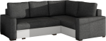 Nurgadiivan Corona Sawana 05, Soft 17, valge v./tumehall v., parem, 162 x 235 cm x 90 cm