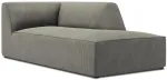 Diivan Micadoni Home Ruby Corduroy Chaise Longue, helehall v., parem, 181 x 93 cm x 69 cm